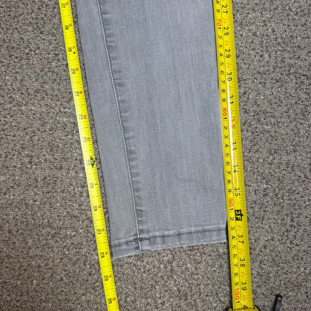 Banana Republic Sculpt Skinny Jeans Womens 27/4 Light Grey Mid Rise Denim Pants - Picture 8 of 8